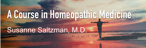 Course In Homeopathic Medicine